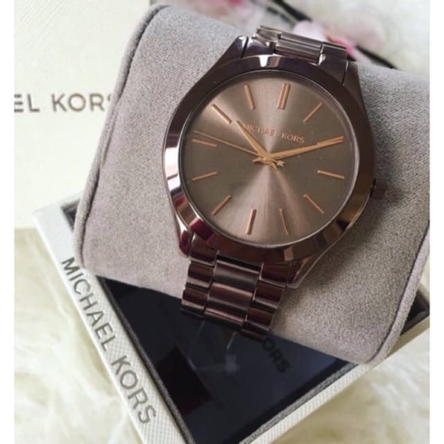 Michael Kors Women’s Quartz Stainless Steel Rose Gold Dial 40mm Watch MK3418