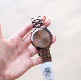 Michael Kors Women’s Quartz Stainless Steel Rose Gold Dial 40mm Watch MK3418