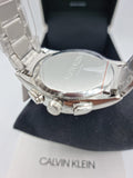 Calvin Klein Men's KAM27146 Completion 43mm Silver Dial Stainless Steel Watch