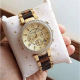 MICHAEL KORS Parker Chronograph Gold Dial Ladies Watch MK5688