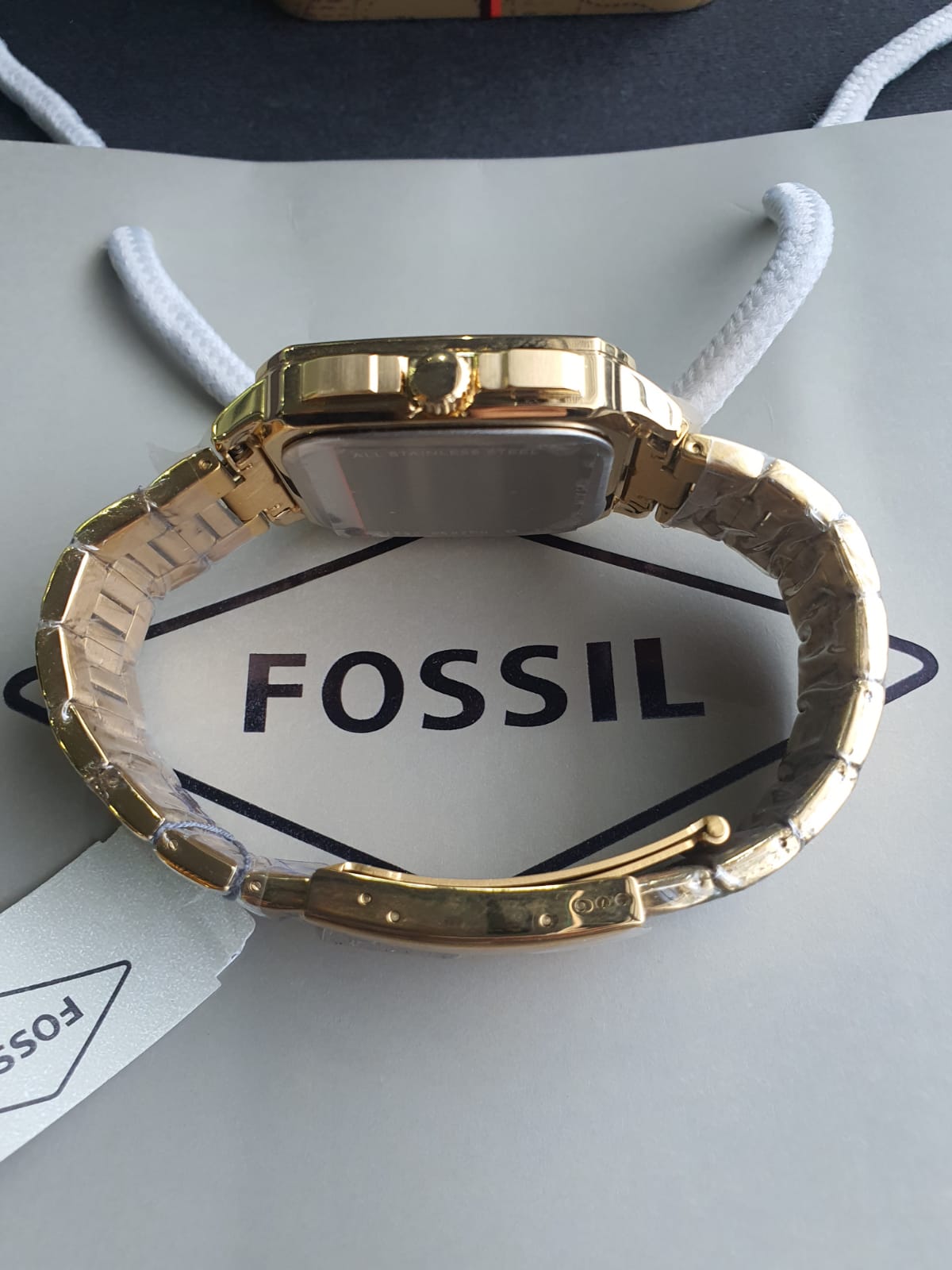 Multifunction Gold-Tone Stainless Steel Watch