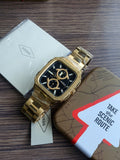 Multifunction Gold-Tone Stainless Steel Watch