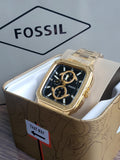 Multifunction Gold-Tone Stainless Steel Watch