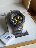 Versace Grace Logo Black Stainless Steel Black Dial Chronograph Quartz Watch for Gents – VEZ900521