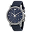 Emporio Armani Men’s Quartz Leather Strap Blue Dial 41mm Watch AR1736