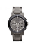 BURBERRY Men’s Swiss Made Stainless Steel Grey Dial 42mm Watch BU9381