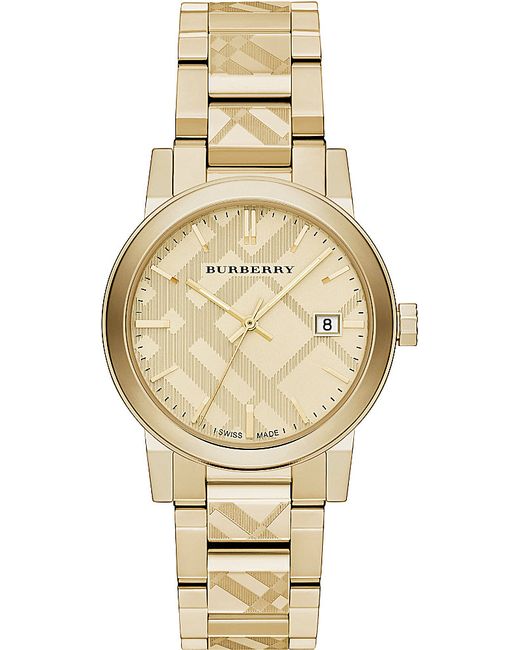 Burberry Swiss Rare 38mm Stainless Steel  Men's Wrist Watch BU9038