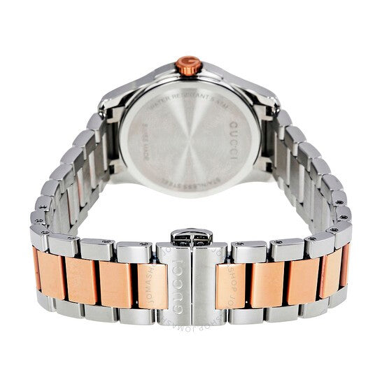 Gucci Women’s Swiss Made Quartz Stainless Steel Mother of pearl Dial 27mm Watch YA126544