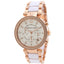 MICHAEL KORS Parker Chronograph Quartz White Dial Ladies Watch MK5774