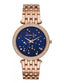 Michael Kors Women’s Quartz Stainless Steel Blue Dial 39mm Watch MK3728