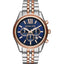 MICHAEL KORS Lexington Chronograph Navy Dial Men's Watch MK8412