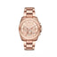 Michael Kors Women’s Quartz Chronograph Stainless Steel Rose Gold Dial 40mm Watch MK6367
