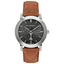 Burberry Men’s Swiss Made Leather Strap Black Dial 42mm Watch BU9905