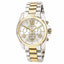 Michael Kors Women’s Chronograph Quartz Stainless Steel Silver Dial 45mm Watch MK5627