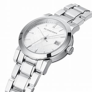 Burberry Women's BU9100 Large Check Stainless Steel Bracelet Watch