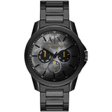 Armani Exchange Men’s Quartz Black Stainless Steel Grey Dial 44mm Watch AX1738