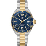Tag Heuer Formula 1 Men’s Quartz Swiss Made Two-tone Stainless Steel Blue Dial 41mm Watch WAZ1120.BB0879
