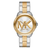 Michael Kors Women’s Quartz Two Tone Stainless Steel Silver Dial 40mm Watch MK7319