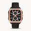 Fossil Men’s Quartz Black Leather Strap Black Dial 42mm Watch BQ2654