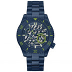 Guess Men’s Quartz Navy Blue Stainless Steel Navy Blue Dial 45mm Watch GW0488G4