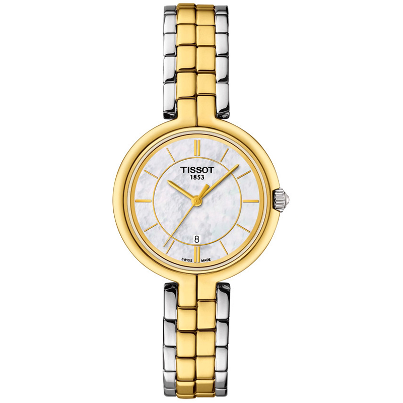 Tissot Flamingo Mother of Pearl Dial Ladies Watch T094.210.22.111.01