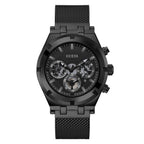 Guess Men’s Quartz Black Stainless Steel Black Dial 44mm Watch GW0582G3