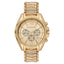 Michael Kors Women’s Quartz Gold Stainless Steel Gold Dial 44mm Watch MK6729