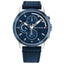 Tommy Hilfiger Men’s Quartz Blue Leather Strap Blue Dial 46mm Watch 1792051