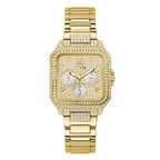 Guess Women’s Quartz Gold Stainless Steel Gold Dial 35mm Watch GW0472L2