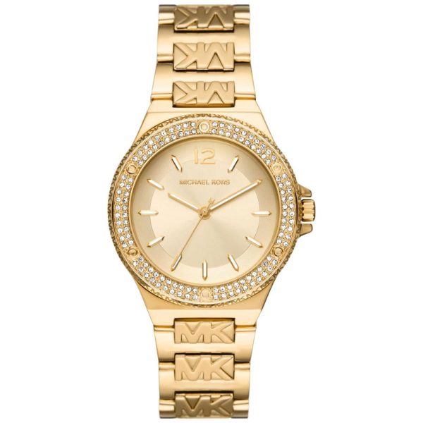 Michael Kors Women’s Quartz Gold Stainless Steel Gold Dial 37mm Watch MK7339 Hover Image