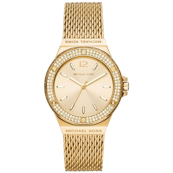 Michael Kors Women’s Quartz Gold Stainless Steel Gold Dial 37mm Watch MK7335 Hover Image