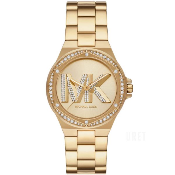 Michael Kors Women’s Quartz Gold Stainless Steel Gold Dial 37mm Watch MK1062 Hover Image
