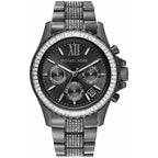 Michael Kors Women’s Quartz Grey Stainless Steel Grey Dial 42mm Watch MK6974