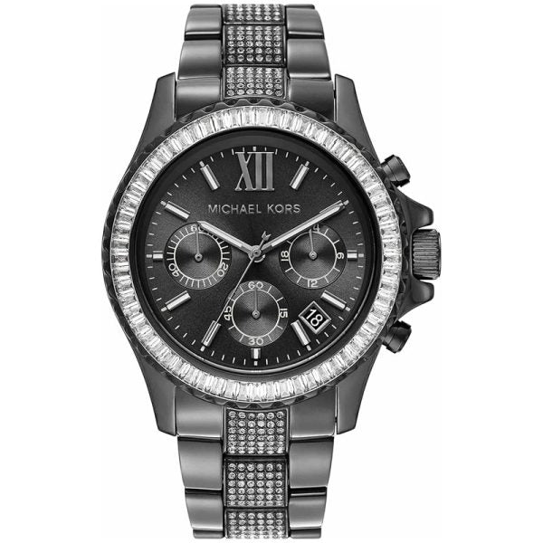 Michael Kors Women’s Quartz Grey Stainless Steel Grey Dial 42mm Watch MK6974