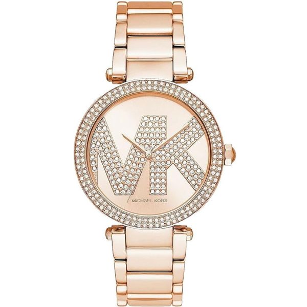 Michael Kors Women’s Quartz Rose Gold Stainless Steel Rose Gold Dial 39mm Watch MK6660