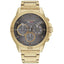 Tommy Hilfiger Men’s Quartz Gold Stainless Steel Grey Dial 46mm Watch 1791891