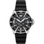 Emporio Armani Men’s Automatic Black Silicone Strap Black Dial 42mm Watch AR60062