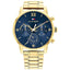 Tommy Hilfiger Men’s Quartz Gold Stainless Steel Blue Dial 44mm Watch 1791880