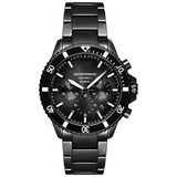 Emporio Armani Men’s Quartz Black Ceramic Chain Black Dial 43mm Watch AR70010