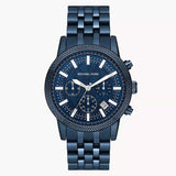 Michael Kors Men’s Quartz Blue Stainless Steel Blue Dial 43mm Watch MK9088