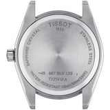 TISSOT Men’s Swiss Made Quartz Brown Leather Strap Silver Dial 45mm Watch T116.617.16.037.00
