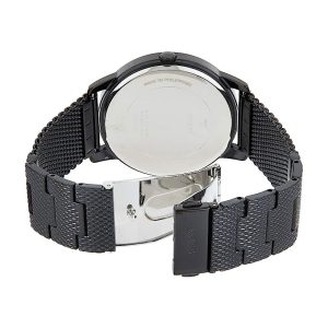 Guess Men’s Quartz Black Stainless Steel Black Dial 44mm Watch W1263G3 Main Image