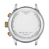 TISSOT Men’s Quartz Swiss-Made Two-tone Stainless Steel Blue Dial 45mm Watch T116.617.22.041.00