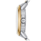 Michael Kors Women’s Quartz Two Tone Stainless Steel Silver Dial 40mm Watch MK7319