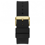 Guess Men’s Quartz Black Silicone Strap Black Dial 47mm Watch GW0208G2