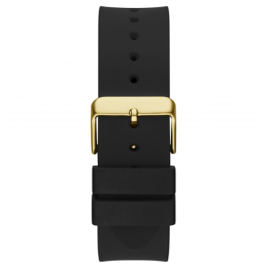 Guess Men’s Quartz Black Silicone Strap Black Dial 47mm Watch GW0208G2