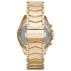 Michael Kors Women’s Quartz Gold Stainless Steel Gold Dial 44mm Watch MK6729