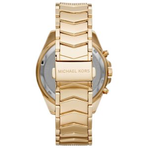 Michael Kors Women’s Quartz Gold Stainless Steel Gold Dial 44mm Watch MK6729 Main Image