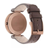 Gucci Women’s Swiss Made Quartz Brown Leather Strap Brown Dial 37mm Watch YA133309