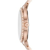 Michael Kors Women’s Quartz Rose Gold Stainless Steel White Dial 38mm Watch MK7297